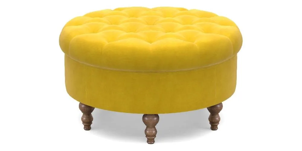 Bespoke Round Footstools