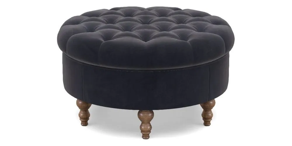 Bespoke Round Footstools