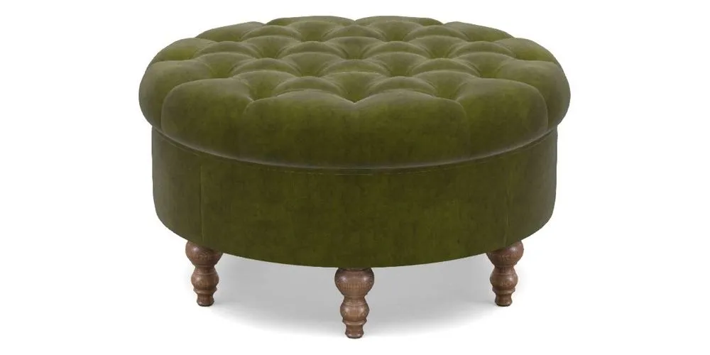 Bespoke Round Footstools