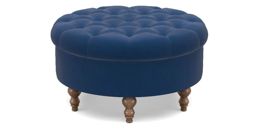 Bespoke Round Footstools