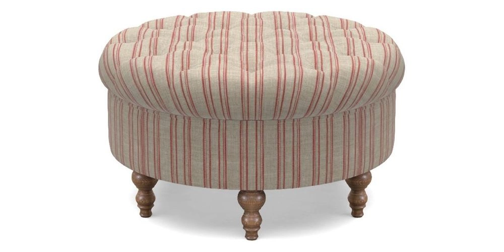 Bespoke Round Footstools