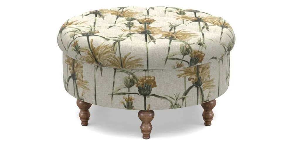 Bespoke Round Footstools
