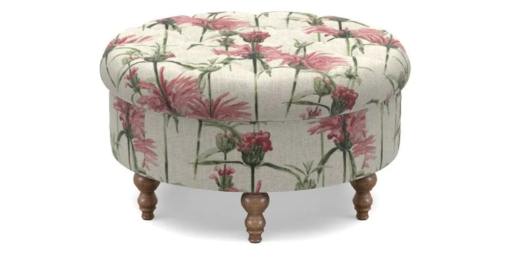 Bespoke Round Footstools