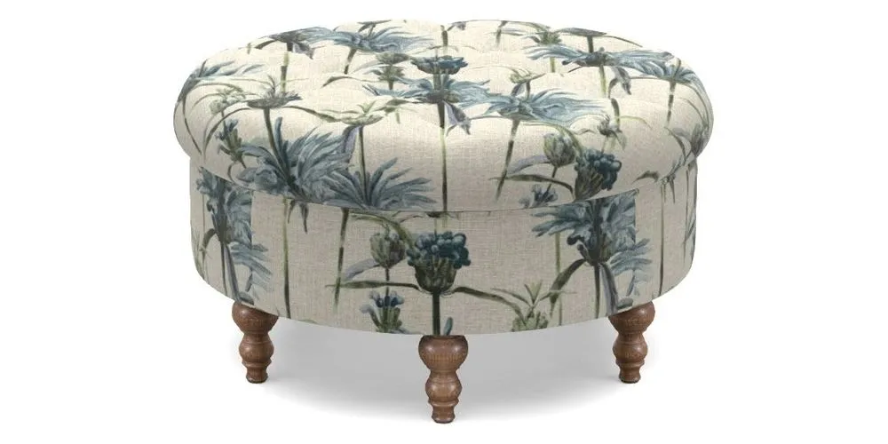 Bespoke Round Footstools
