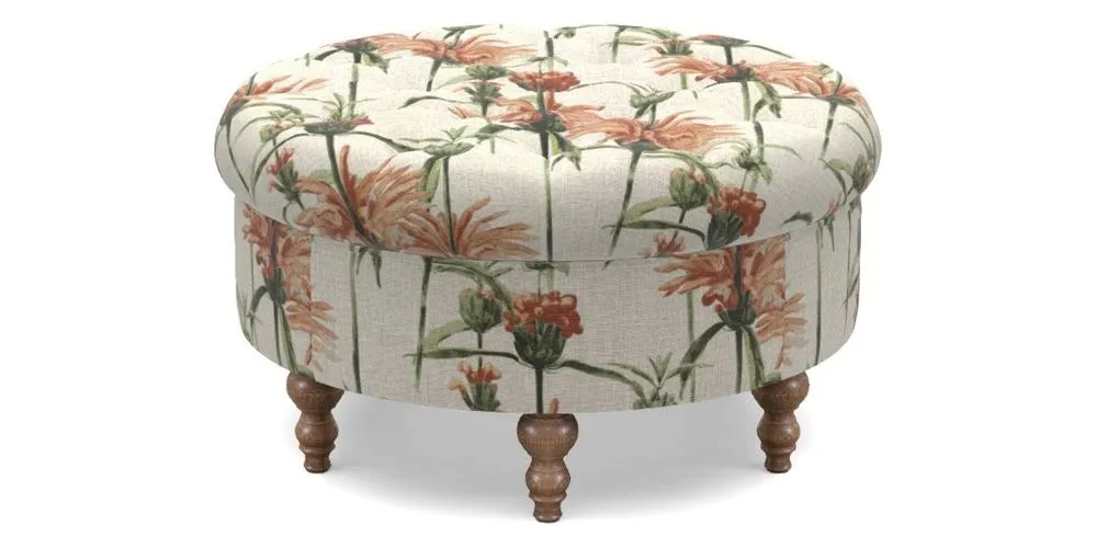 Bespoke Round Footstools