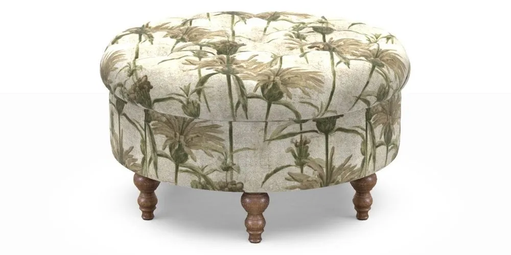 Bespoke Round Footstools
