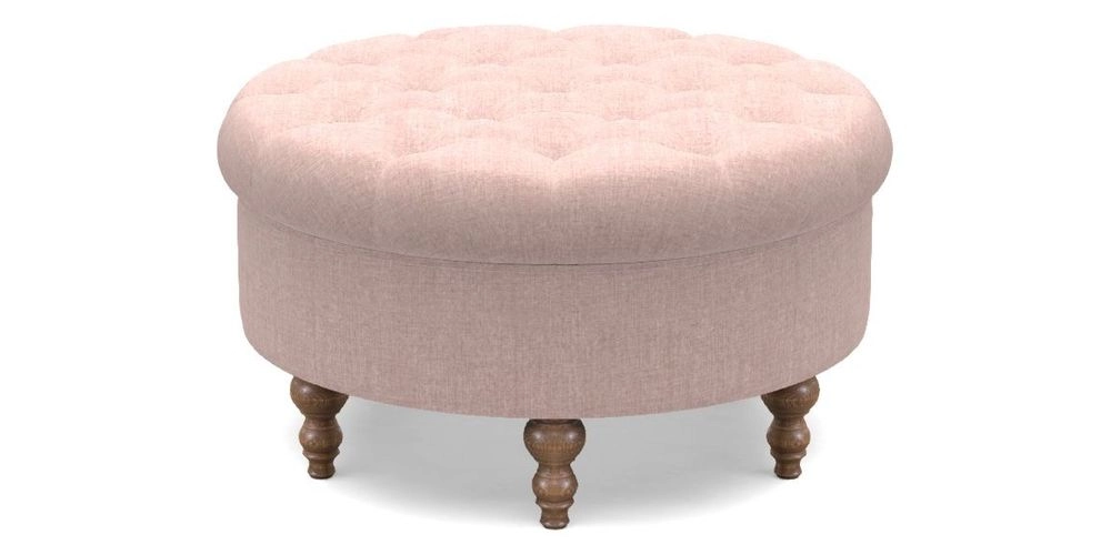 Bespoke Round Footstools