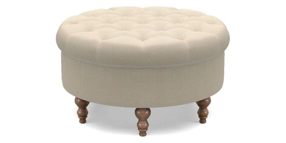 Bespoke Round Footstools