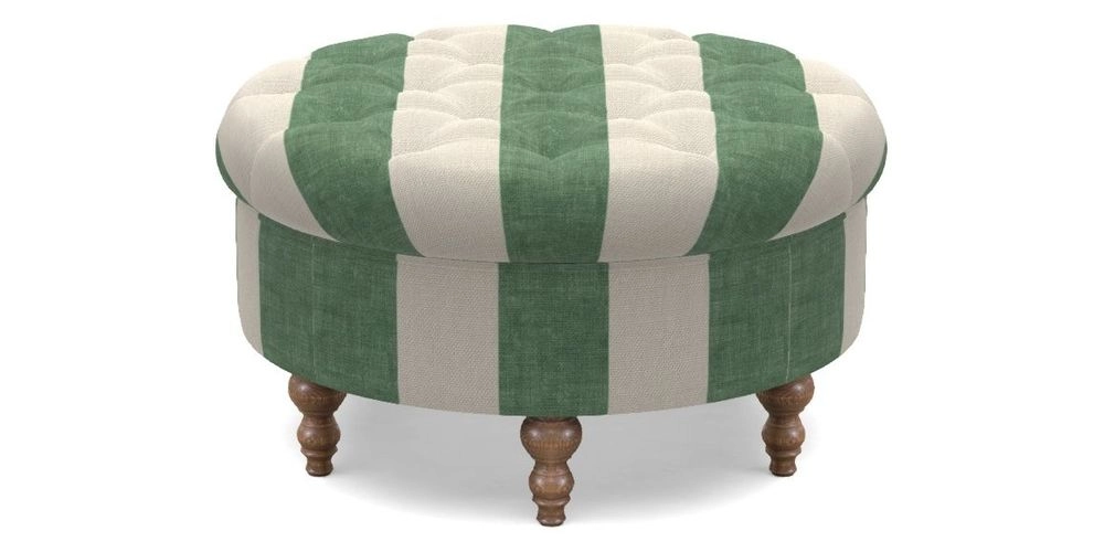 Bespoke Round Footstools