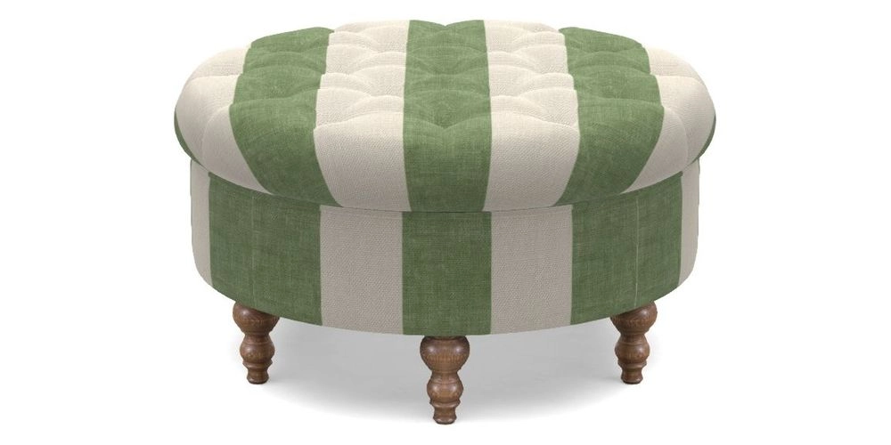 Bespoke Round Footstools