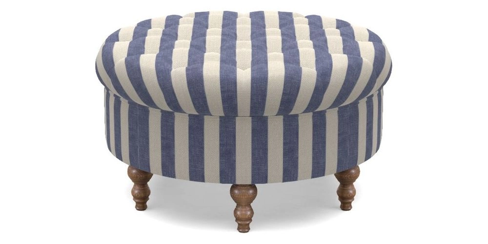 Bespoke Round Footstools