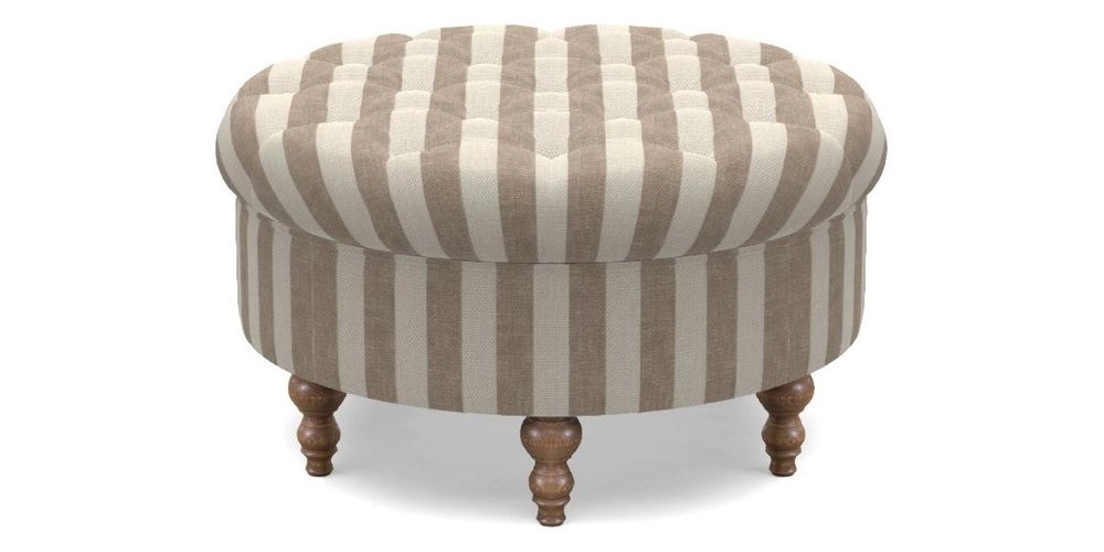 Bespoke Round Footstools