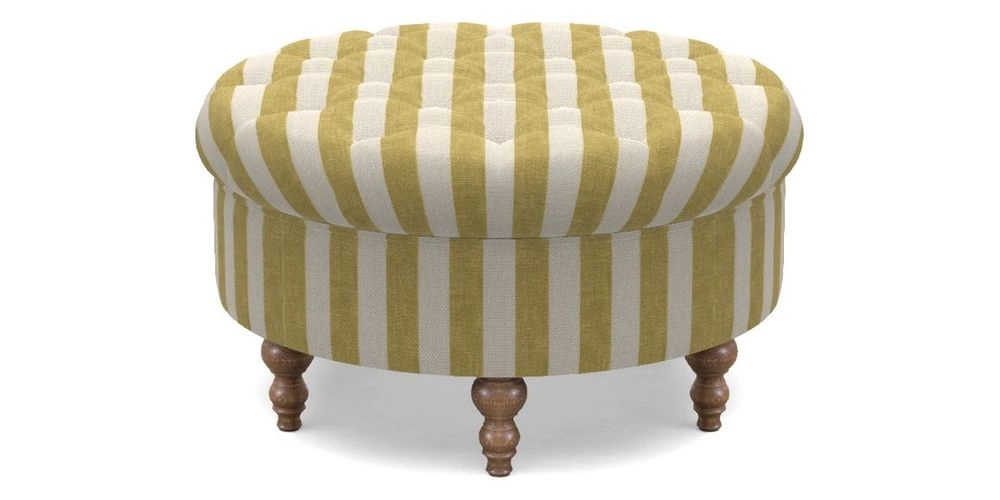Bespoke Round Footstools