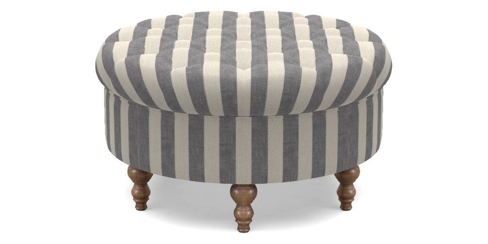 Bespoke Round Footstools