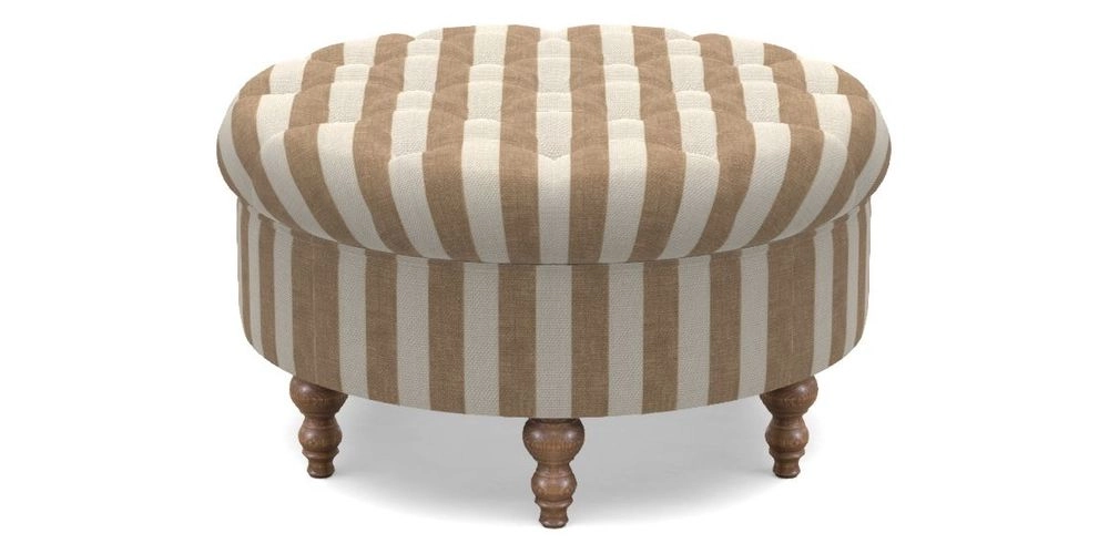 Bespoke Round Footstools