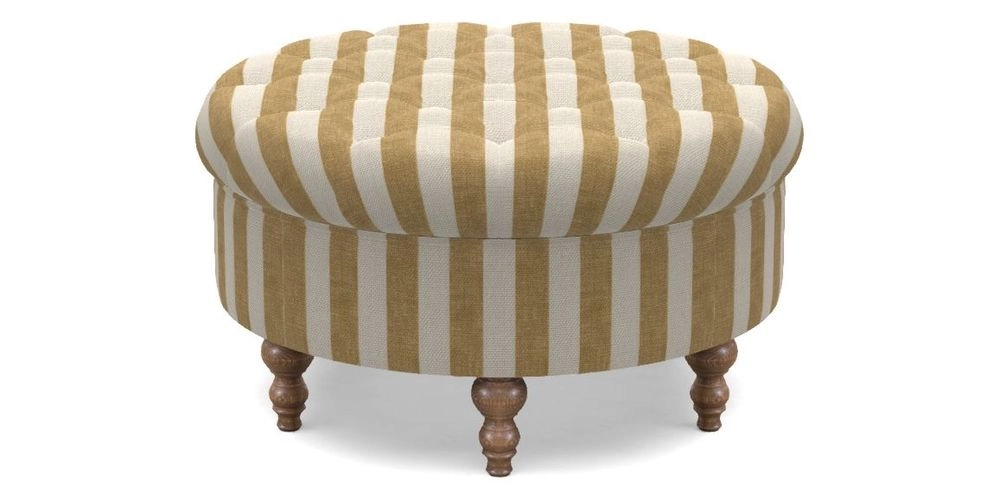 Bespoke Round Footstools