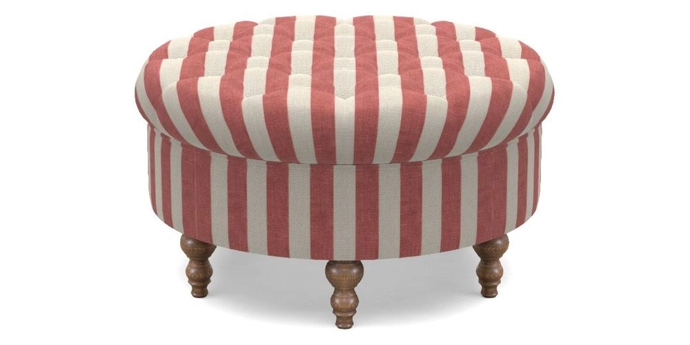 Bespoke Round Footstools