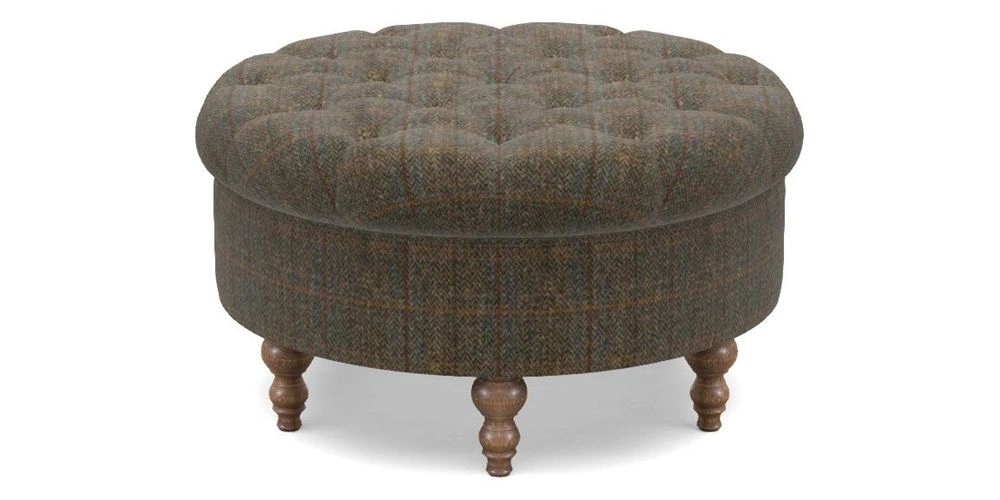 Bespoke Round Footstools