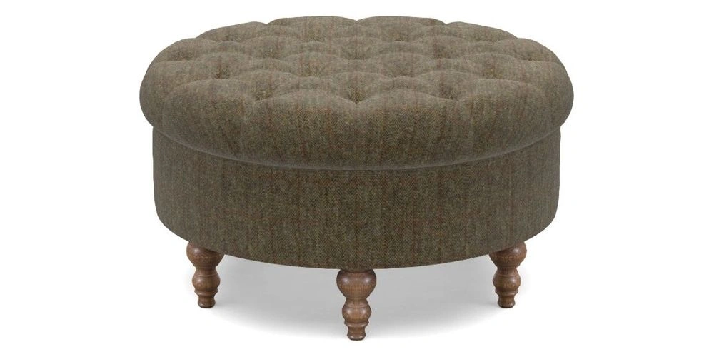 Bespoke Round Footstools