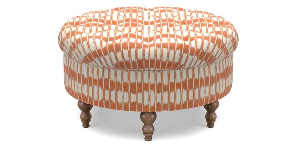 Bespoke Round Footstools
