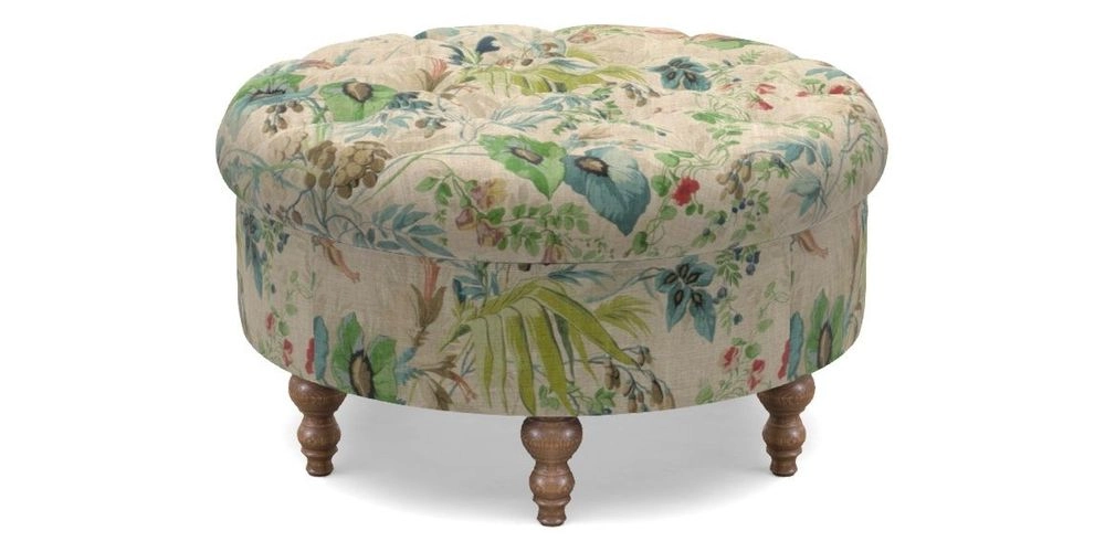 Bespoke Round Footstools
