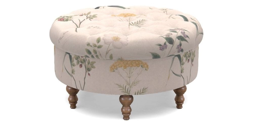 Bespoke Round Footstools