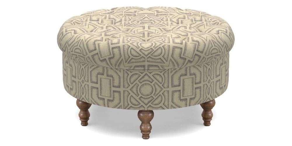 Bespoke Round Footstools