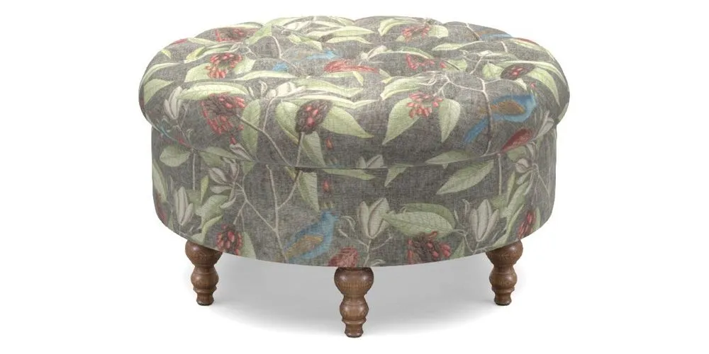 Bespoke Round Footstools