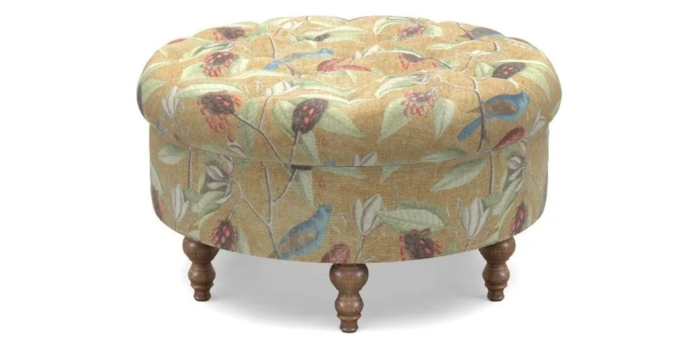 Bespoke Round Footstools