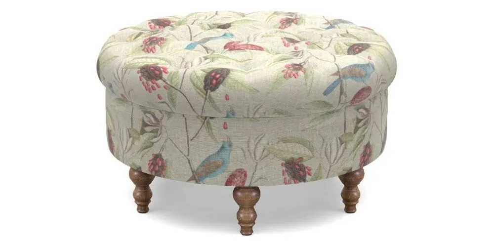 Bespoke Round Footstools