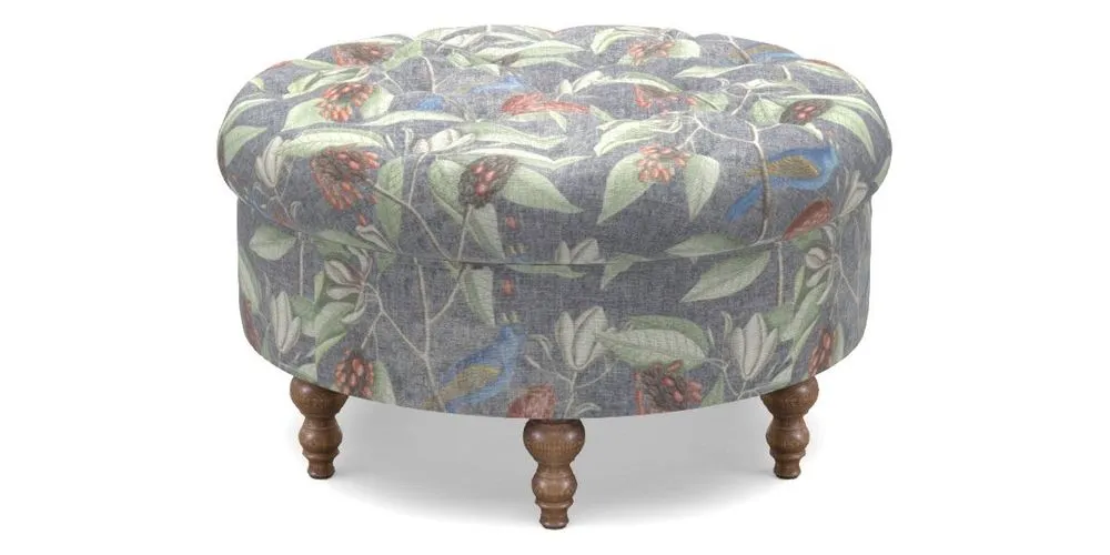 Bespoke Round Footstools