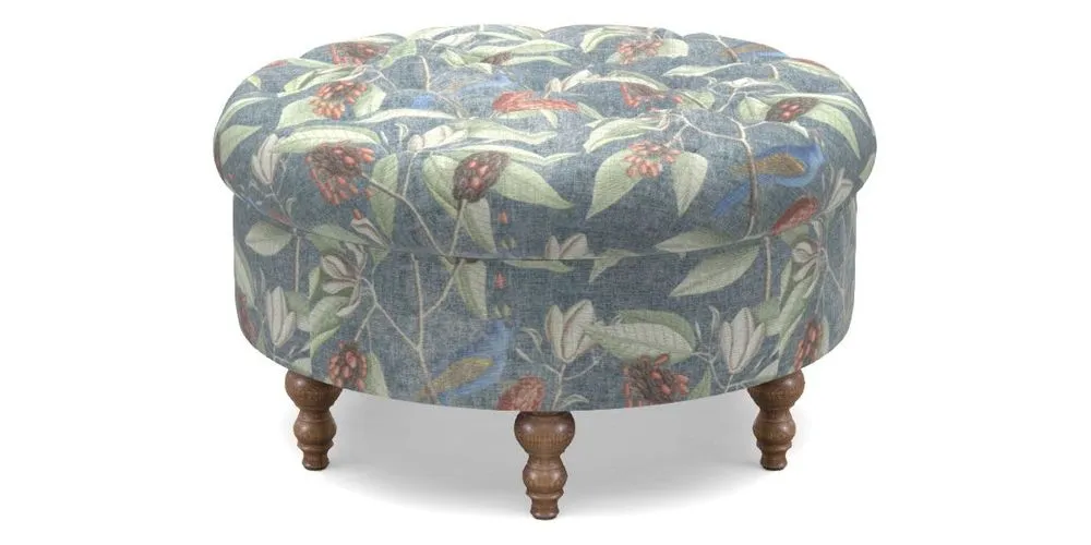 Bespoke Round Footstools