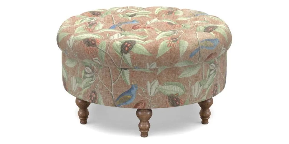 Bespoke Round Footstools