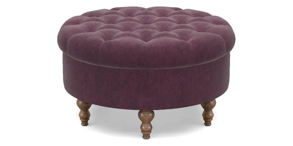 Bespoke Round Footstools
