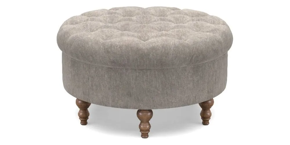 Bespoke Round Footstools