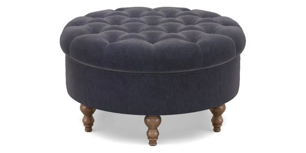 Bespoke Round Footstools