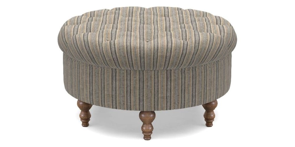 Bespoke Round Footstools