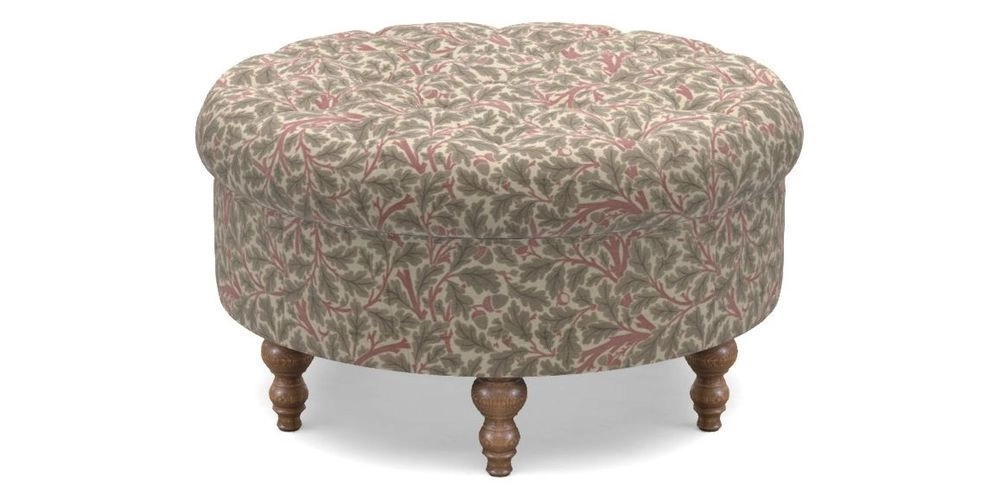 Bespoke Round Footstools