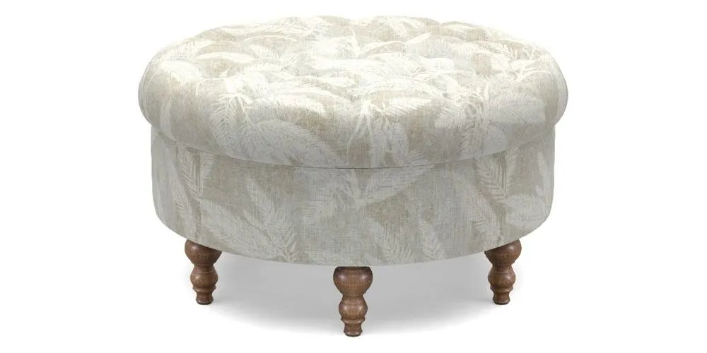 Bespoke Round Footstools