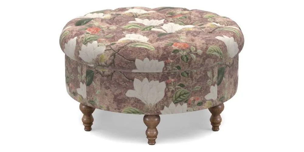 Bespoke Round Footstools