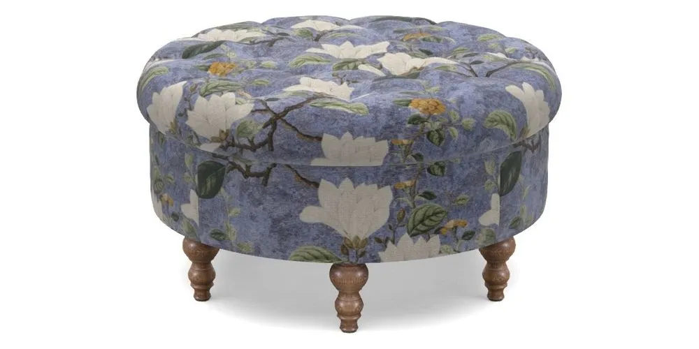 Bespoke Round Footstools
