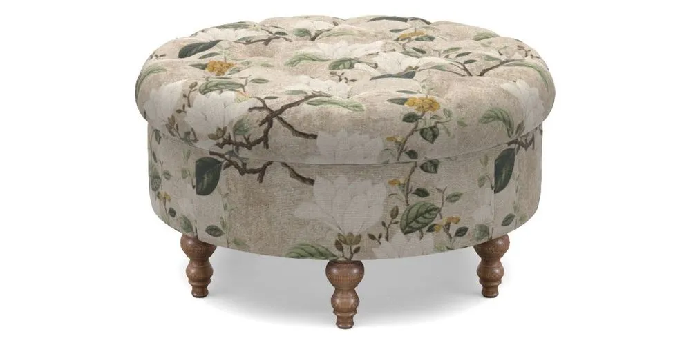 Bespoke Round Footstools