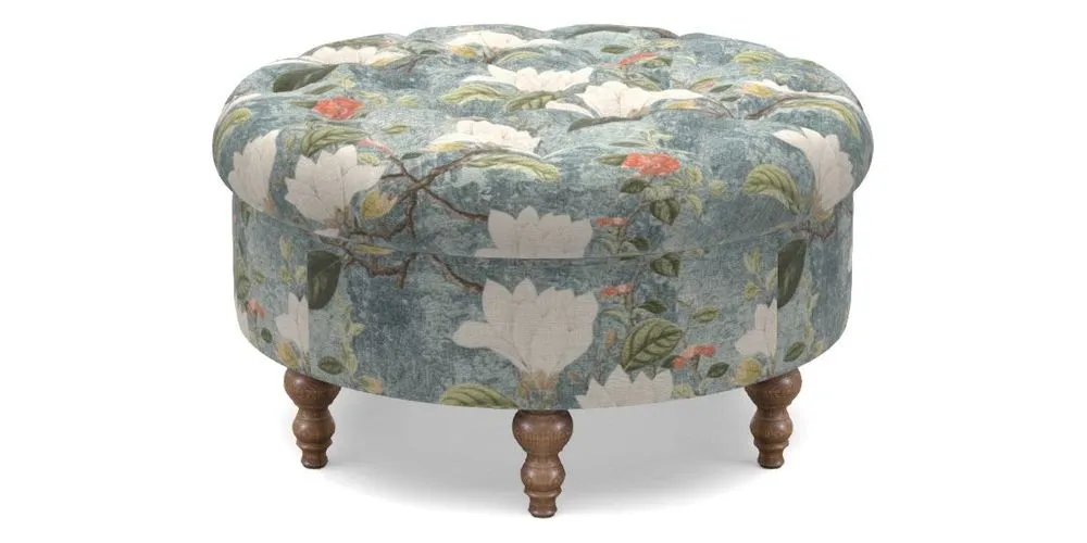 Bespoke Round Footstools
