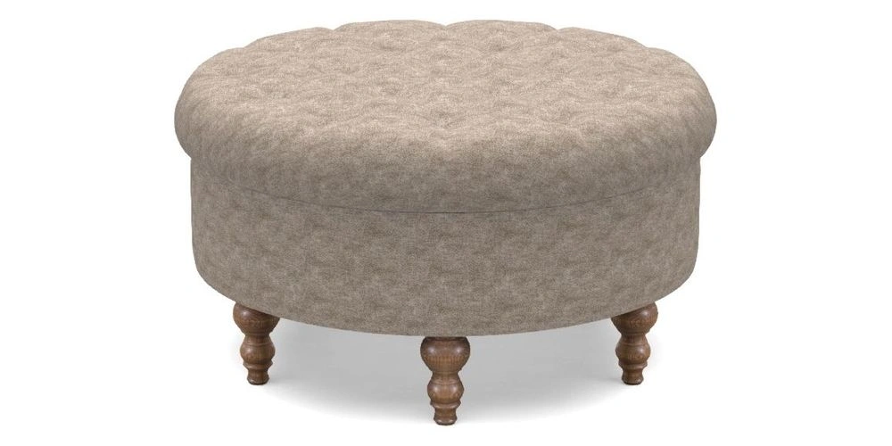 Bespoke Round Footstools