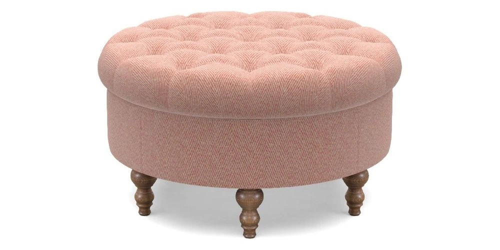 Bespoke Round Footstools
