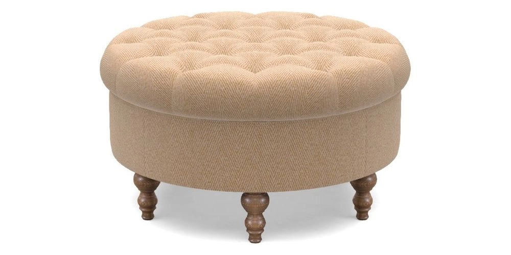 Bespoke Round Footstools