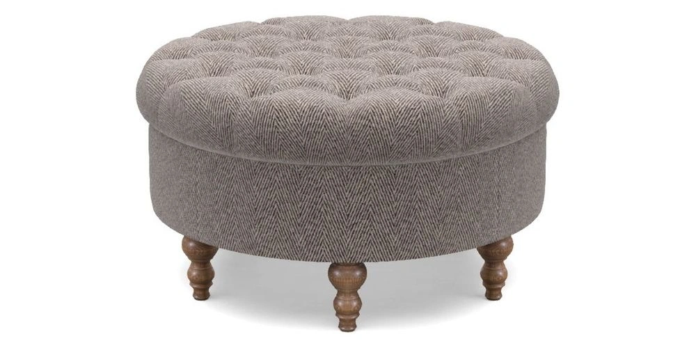 Bespoke Round Footstools
