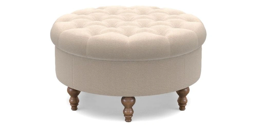 Bespoke Round Footstools