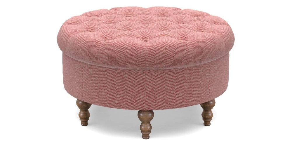 Bespoke Round Footstools
