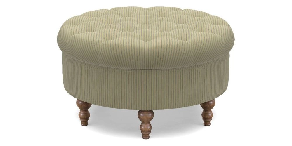 Bespoke Round Footstools
